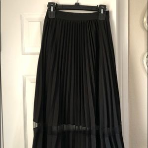 Midi Pleated Skirt